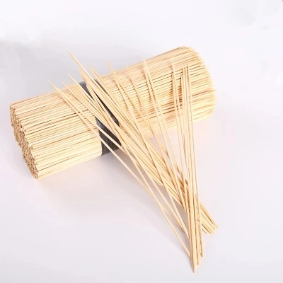 20cm bamboo skewer for cotton candy barbecue