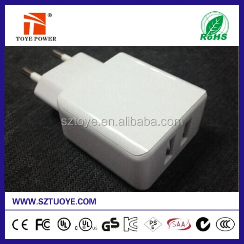 двойной USB разъем питания дорожный преобразователь адаптер / универсальный адаптер разъем для великобритании, сша, япония