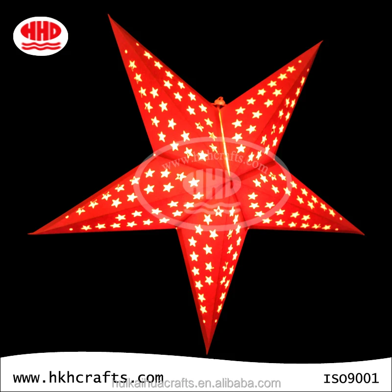 
2019 Christmas Light Decoration Origami Paper Star Lantern 