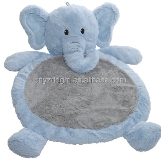 high quality elephant monkey animal shape plush baby gym floor mat/cow lion giraffe shape soft plush Baby Crawl Play Mat