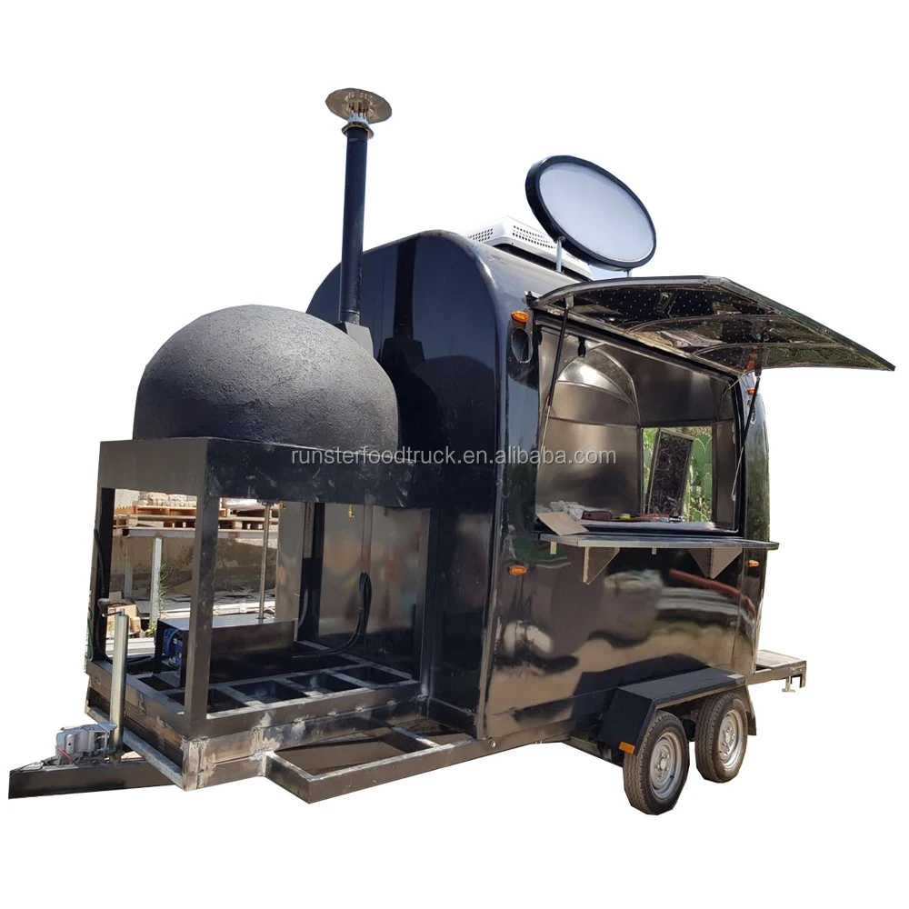 Standard Food Truck Mobile Fast Food Cart Trailer Australia Customised Kitchen Customized Steel Stainless Power Outdoor Parts