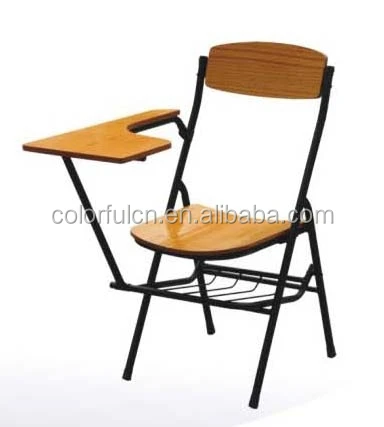 
Sketching chair with writing pad Cheep Student desk & chair school furniture S-02 
