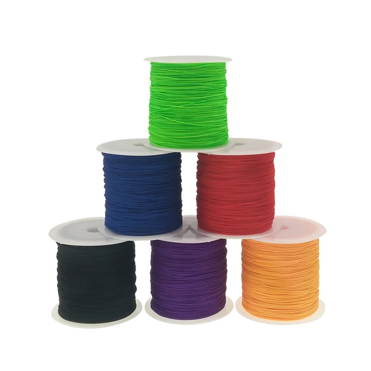 YOUGLE 100 Meters / 328 Feet 1 Strand 0.75mm Nylon Parachute Paracord  Cord  Fishing lanyard Rope Line 95LB