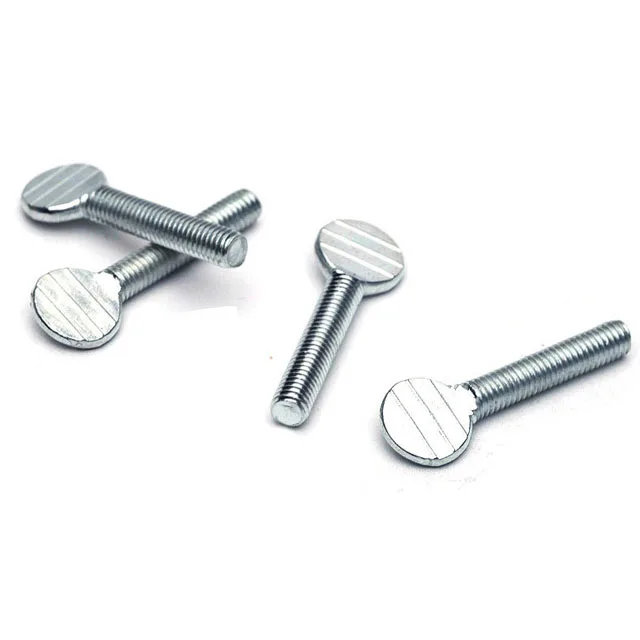 Galvanized thumb screws to play flat screw racket bolts wholesale M5M6M8