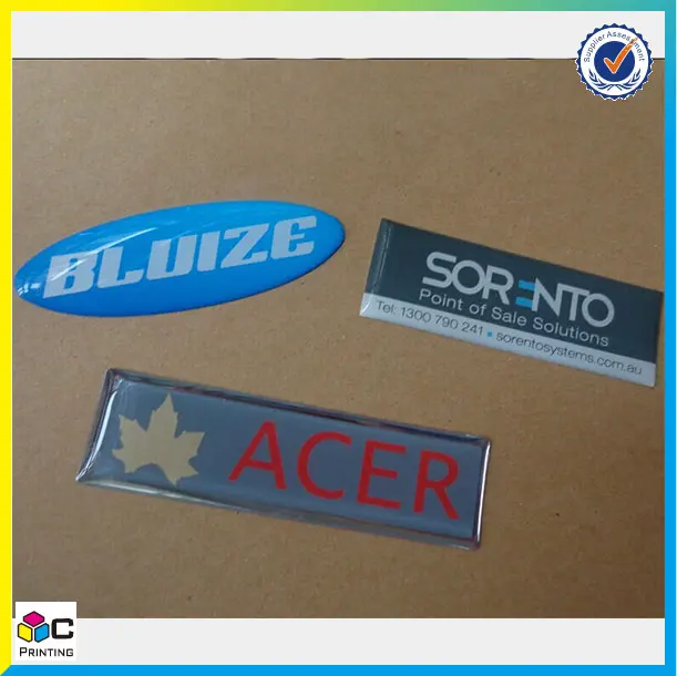 best selling wholesale attracting epoxy domed sticker