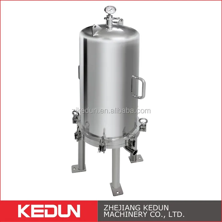 High quality and high grade sanitary ss304 316 lenticular beer wine filter housing