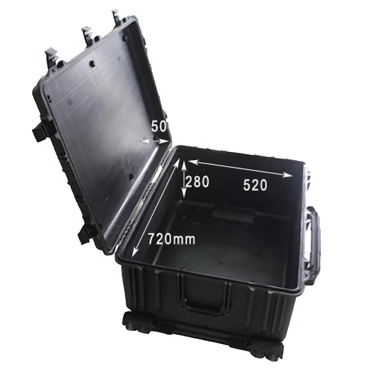 DPC135 Large Black heavy-duty PLASTIC CASE FOR iPad Air