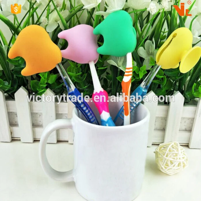 V-BH01 Promotion Silicone Tooth Brush Holder Case Toothbrush Head Cover Protector For Travel