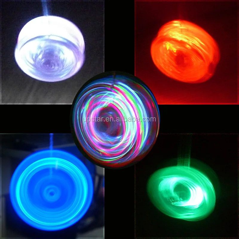 
Led flashing yoyo with different led light best for promotion with customised logos meeting CE,ROHS and HR4040 standards 