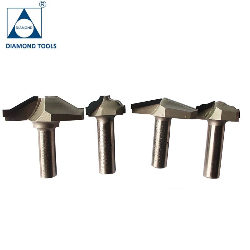 China woodworking tools pcd cnc wood concrete diamond router bits for granite