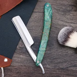 Cut Throat Shaving Straight Razor Carbon Steel Barber Sharpen Straight Razor Shave German Safty Shaver Throat Razors