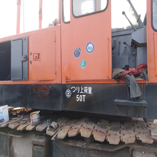 50 ton hitachi KH180-3 crawler crane original from Japan good condition cheap price top sale in shanghai
