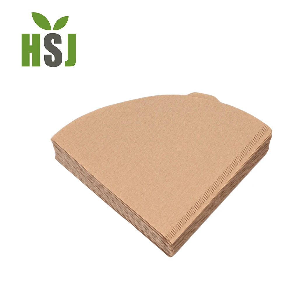 China salable natural wood pulp coffee paper filter