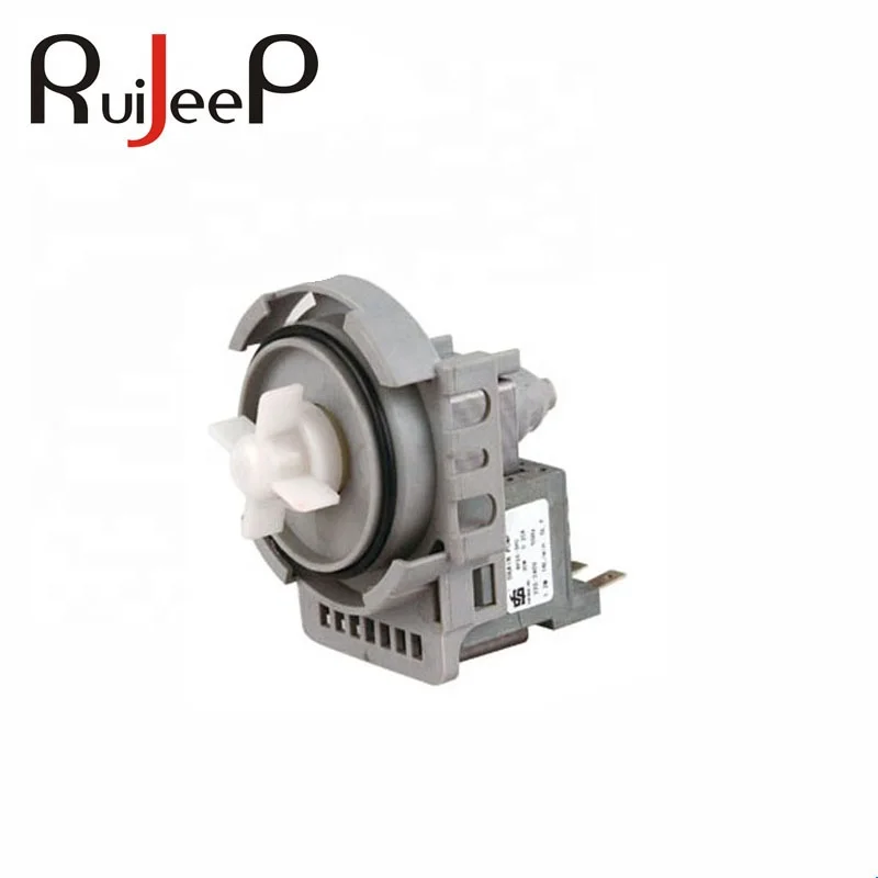 Серый 30 Вт AC CE Электрический водяной насос для стиральной машины