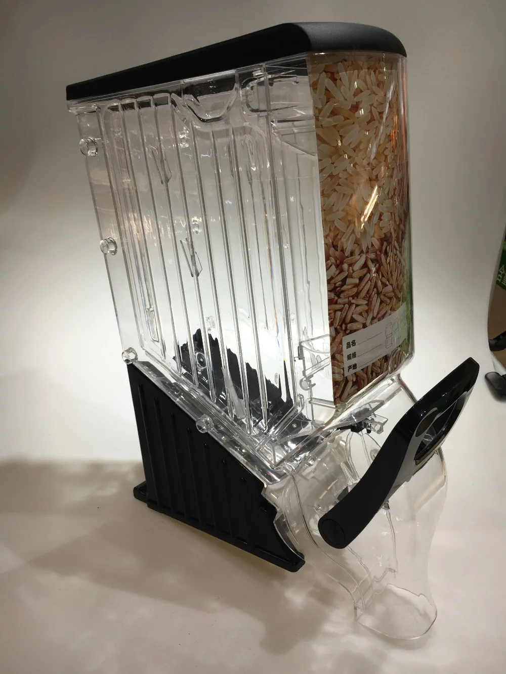 Ice Cream Topping Candy Wall Mount Dispenser Bulk Food Bin