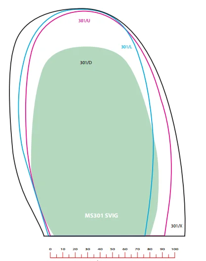 
SVIG Rubber Half Sole 301 