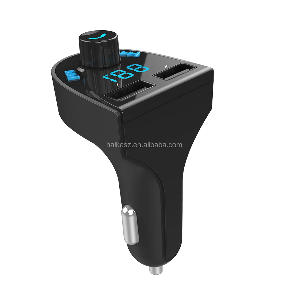 Univeral автомобильный fm-трансмиттер Поддержка Bluetooth TF плеера автомобильное зарядное устройство