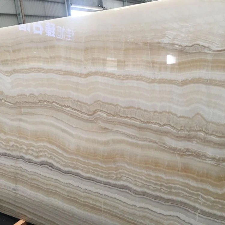 white onyx marble slab