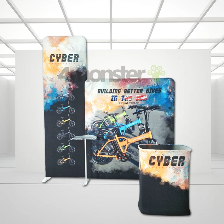 Easy set up aluminum frame exhibition booth design 10x10 tradeshow booth