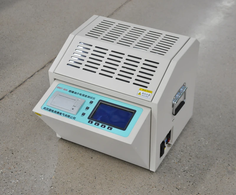 HV HIPOT Full-Automatic Transformer Insulation Oil Dielectric Strength Tester GDOT-80A