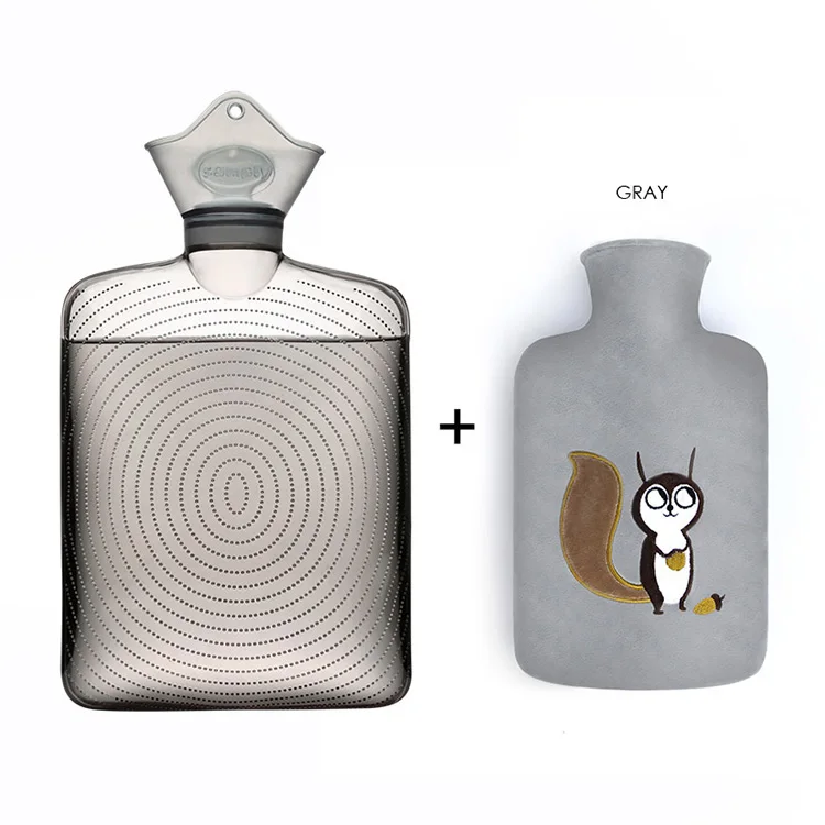 Прямая продажа с завода, изготовленные на заказ бутылки для горячей воды, удобная горловина, Классическая сумка, вязаный чехол по цене