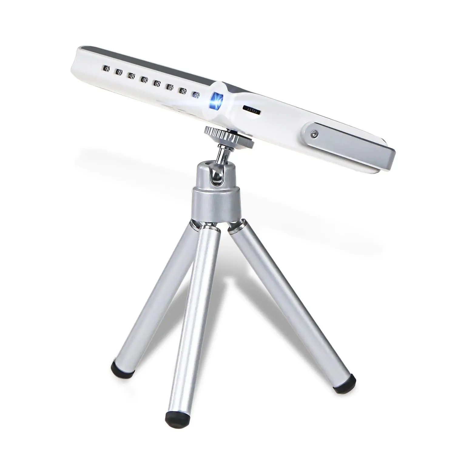 
Mini Pico Video Projector for iPhone, Android, Laptop, HD Home Theater mobile Projector Support 1080P P2 