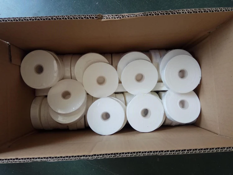 Disposable Dustless 110g Narrow Ultrasonic Cut 40mm x 50m Microfiber LCD Cleaning Cleanroom Wiper Roll