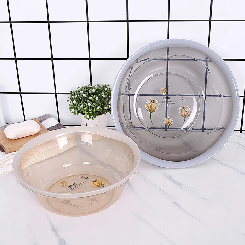 Transparent Plastic Portable  wash basin