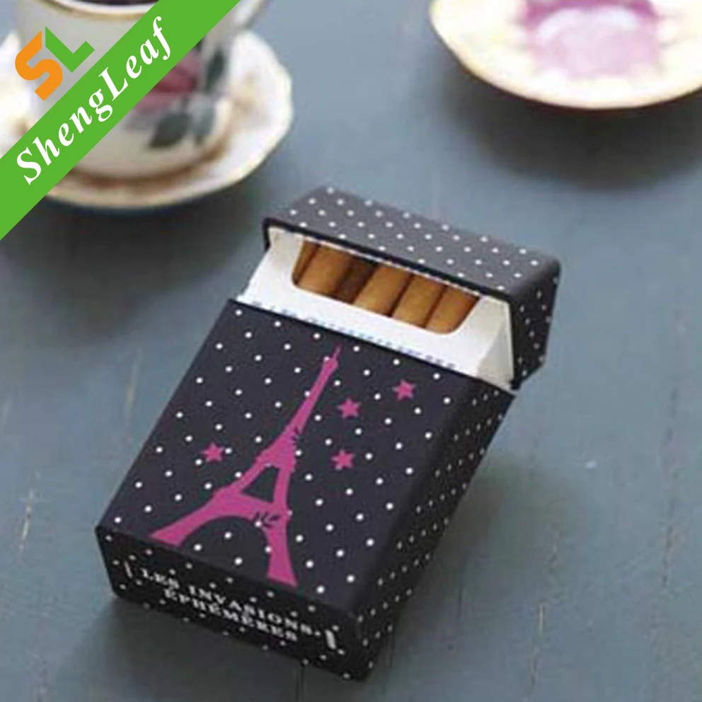
Personalized color king size plastic cigarette case 