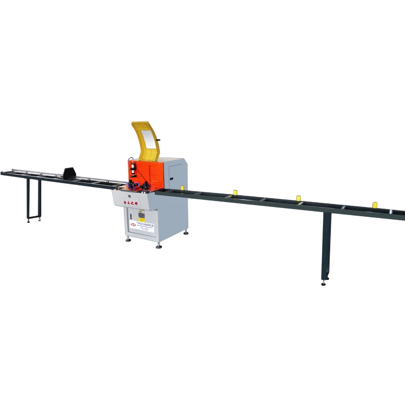 
JDP450 90 45 Degree Single Headed Aluminium Cutting Machine with Feeding Rack 