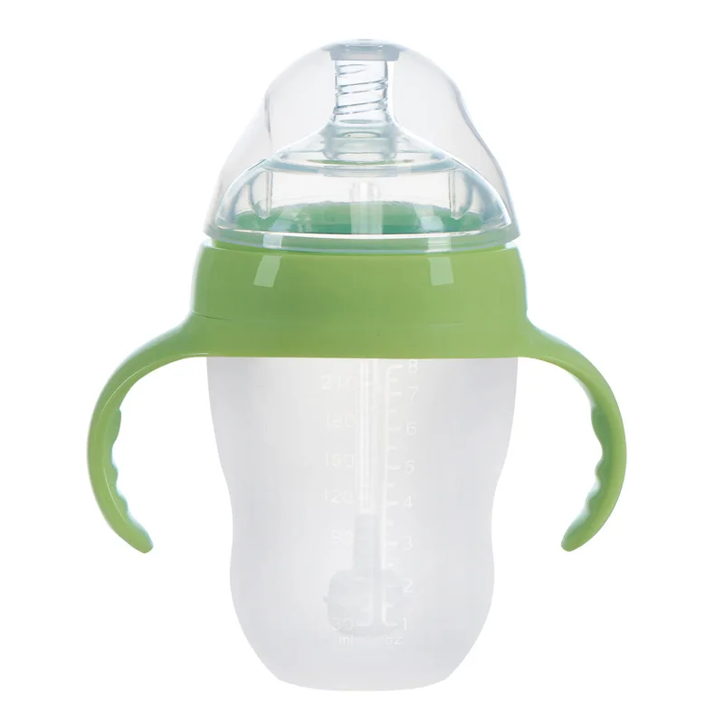 BPA Free 250ml &150ml Food Grade Silicone Biberon Baby Bottle Nursing Bottle feeding bottle