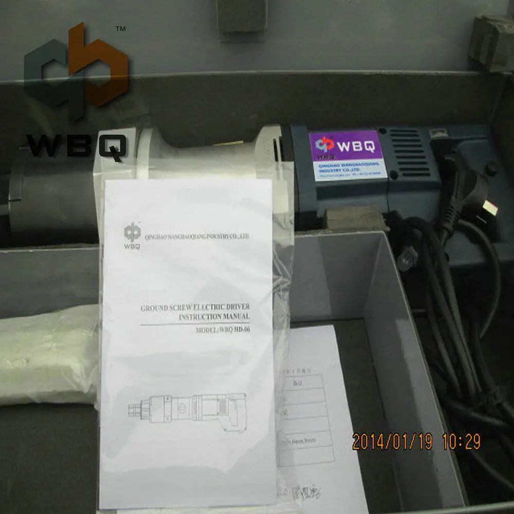 Pile Hammer Machine Hydraulic Road Fence Post Pile Driver