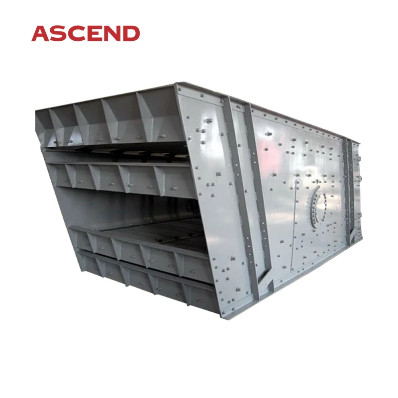 High quality mining one single two double three deck layer vibrating shaker screen for aggregates, sand and gravel