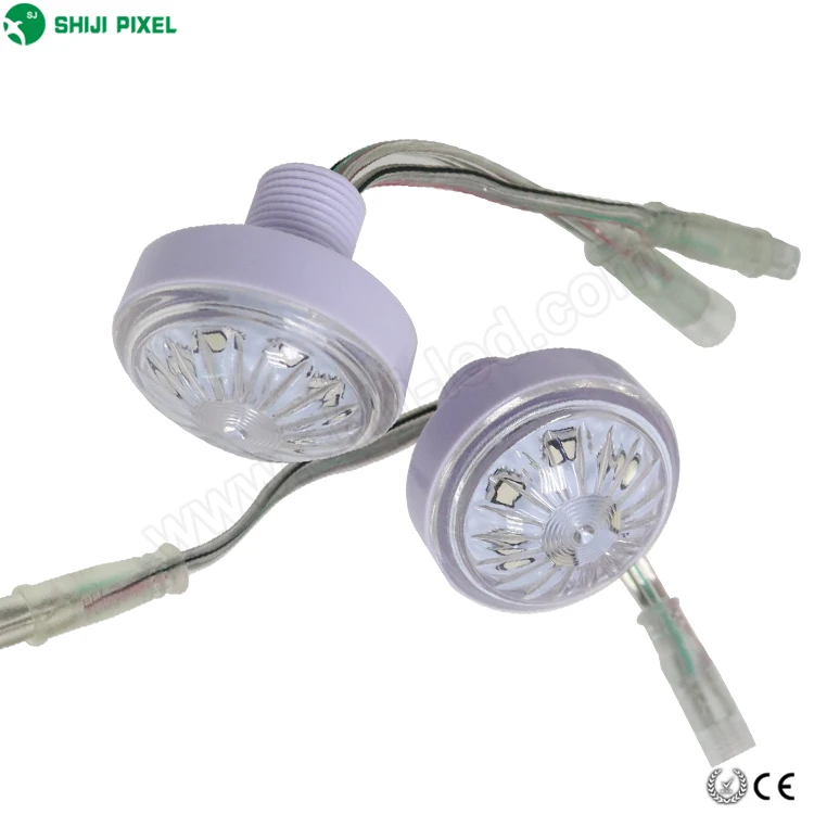 SFTC function IC 8206 5050 RGB LEDS 45mm LED PIXEL LIGHT for amusement park rides