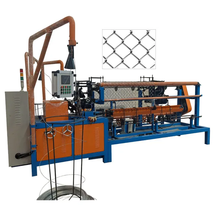 fully automatic chain link fence making machine with compact roll