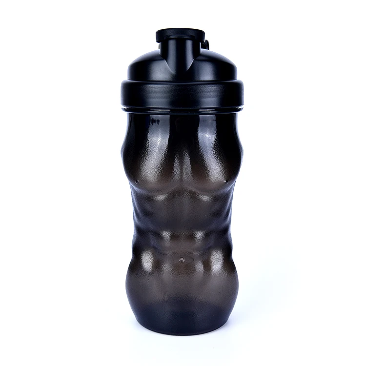 
Factory wholesale protein plastic shaker muscle shaped protein powder shakers shake water bottle 850ml 