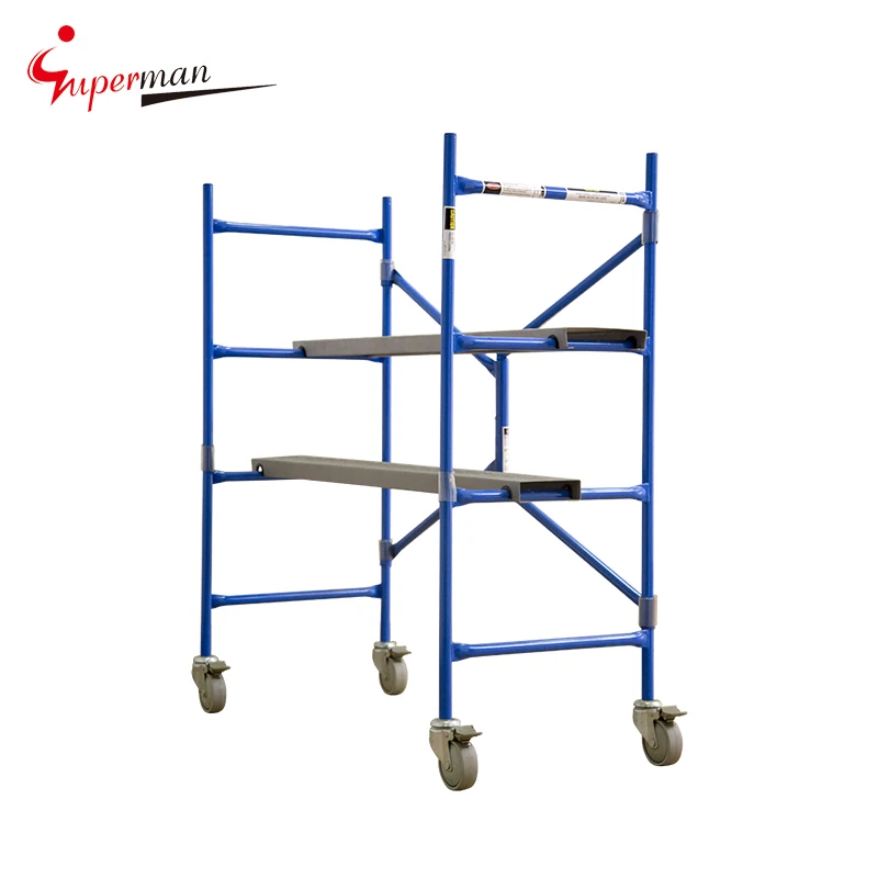 Low MOQ Movable Portable Multi Function Mobile Baker Scaffold H Frame Scaffolding