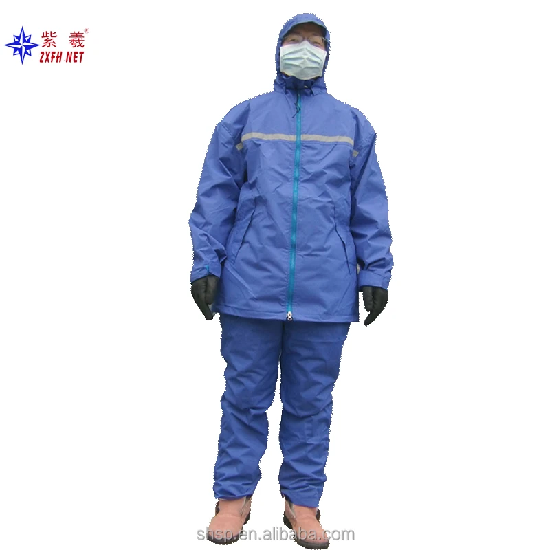Factory Wholesale food industry overalls Down Feather Cotton Jacket Suit For Cold Storage Room