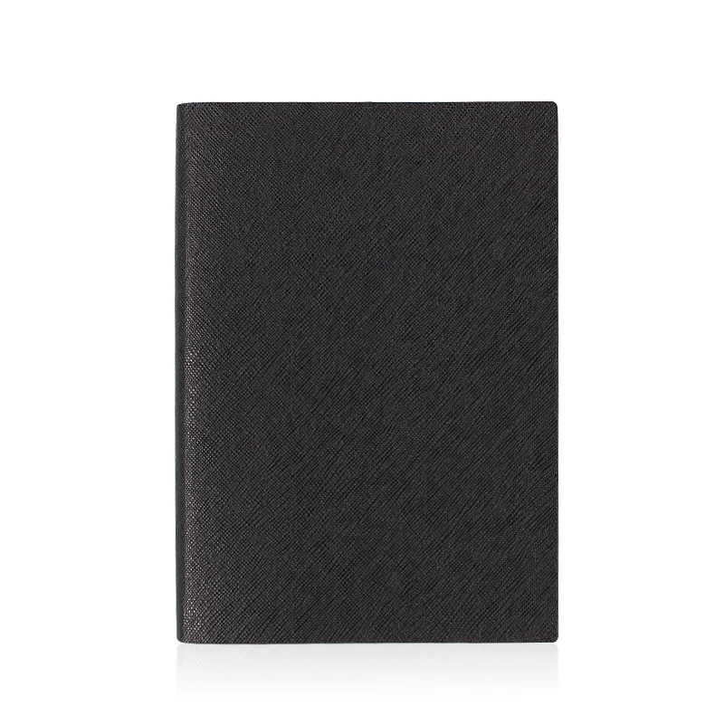 custom black PU leather notebook luxury corporate gift box set with pen as promotional gifts for women