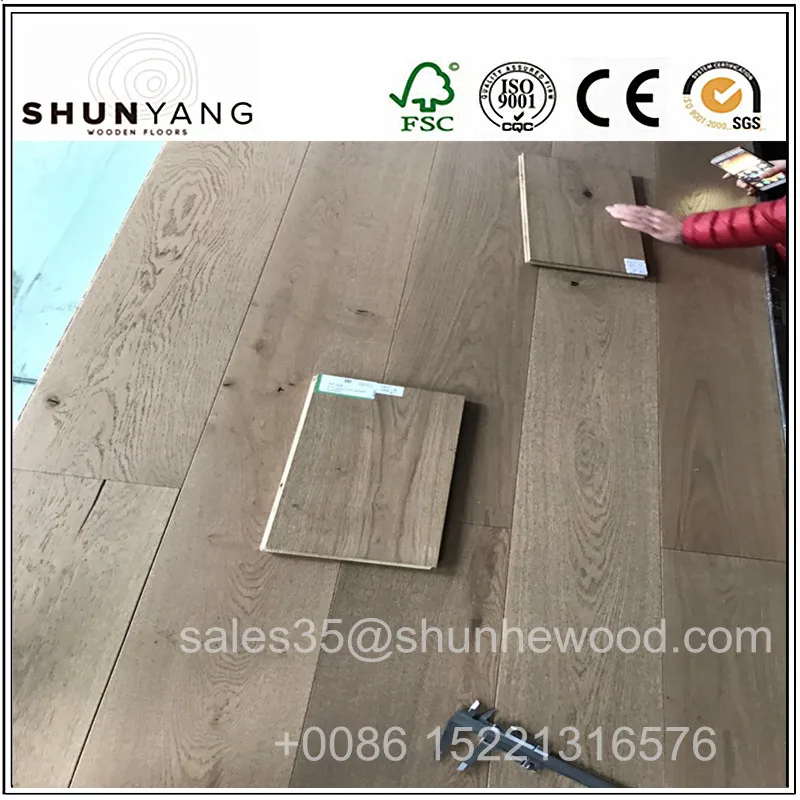 Click System Engineered Parquet French White Oak flooring Price