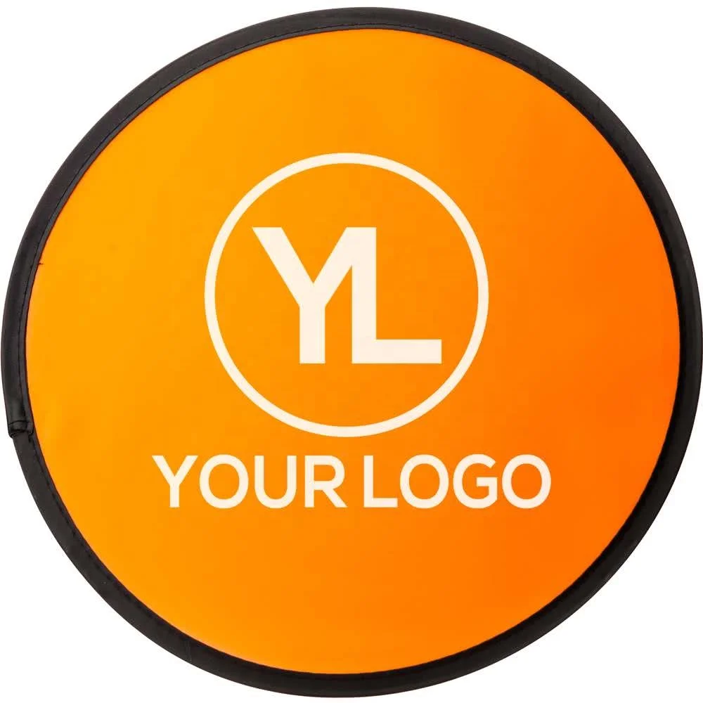 Nylon foldable fan, polyester dog foldable flyer, nylon foldable flying disc with pouch