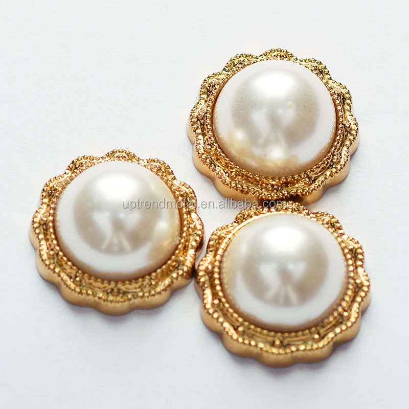 
Fashion Plastic Pearl Rivet Button Decoration For Shoes/Bag 