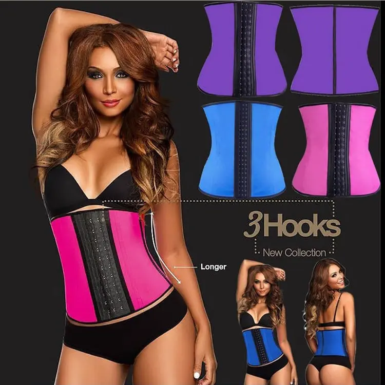 KSQ wholesale women top xs s m l xl xxl xxxl 4xl 5xl 6xl plus size latex slimming faja Colombia corset waist trainer body shaper