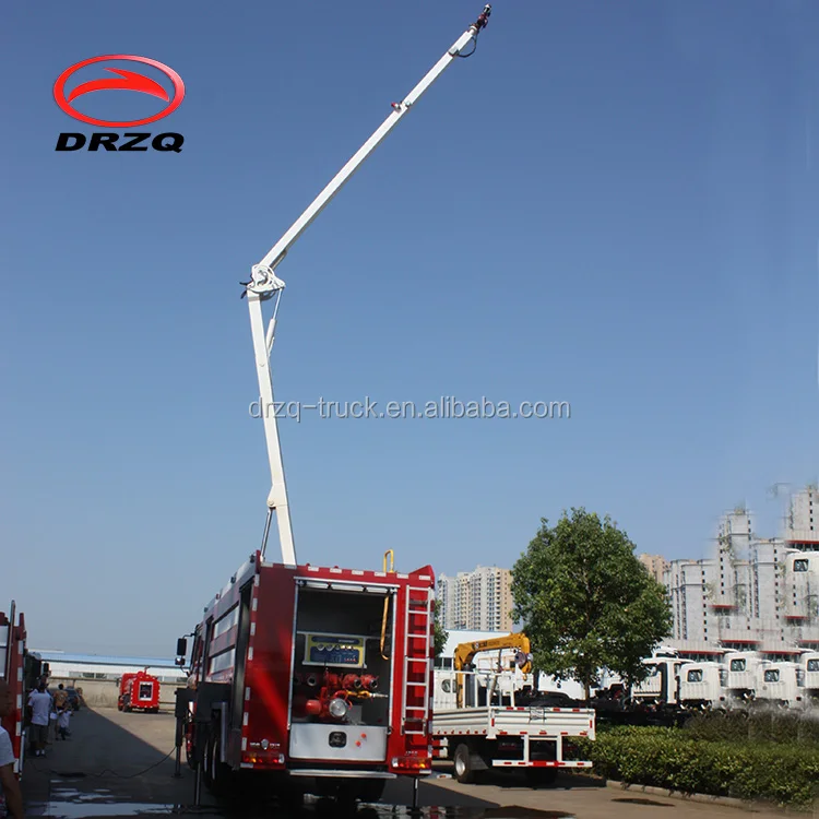 Customized 10 Wheels 6x4 Fire Fighting Truck