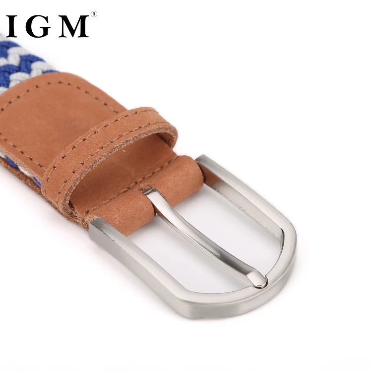 New Unisex Ethnic Stretch Braided Elastic Belt