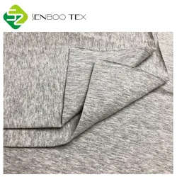 Hot sale single jersey 95% bamboo 5% spandex knit fabric manufacturers for underwear