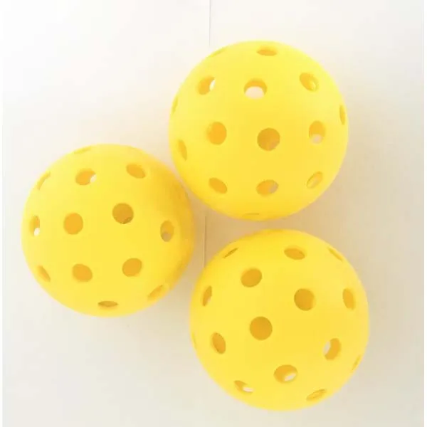 
2019 new sports durable 40 hole outdoor indoor pickleball 