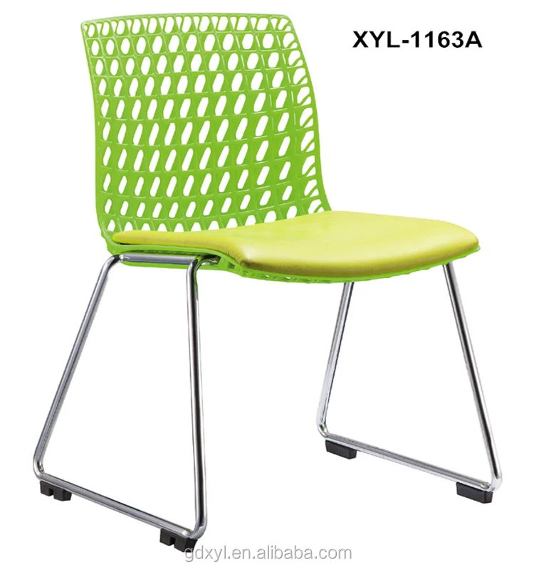 Hot sell new design plastic stackable dining chair