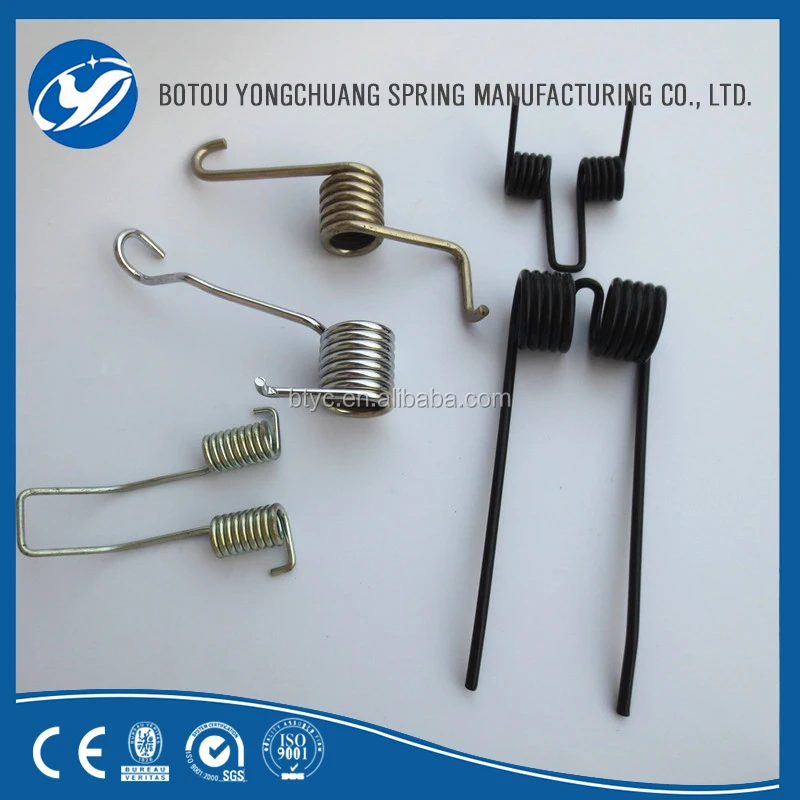 High Precision Specialty Stainless Steel Double Torsion Springs For Doors