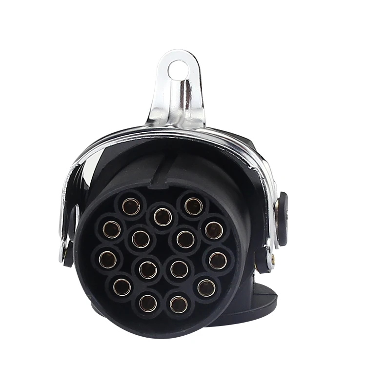 Trailer Parts Waterproof 15 pin EBS/ABS 24V Trailer Plug 7 pin